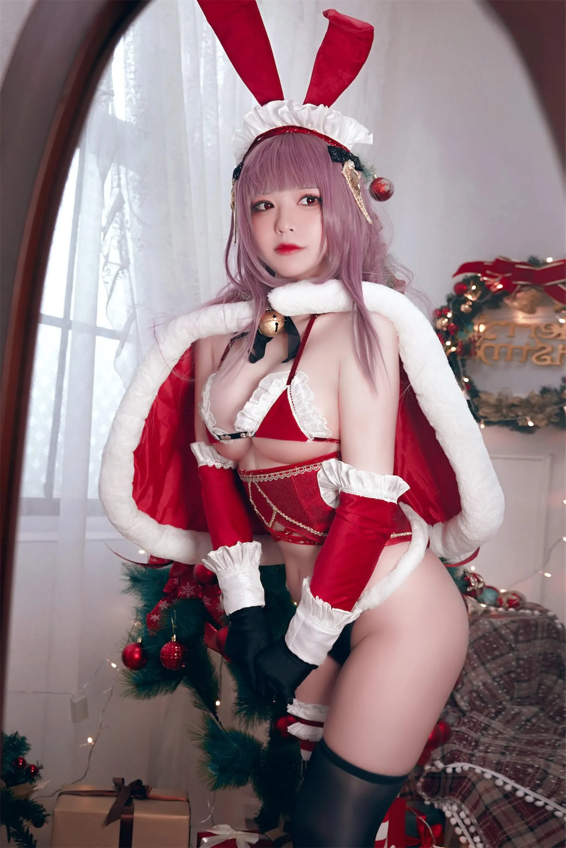 半半子 – NO.63 Christmas Bunny Aike [41P]插图7